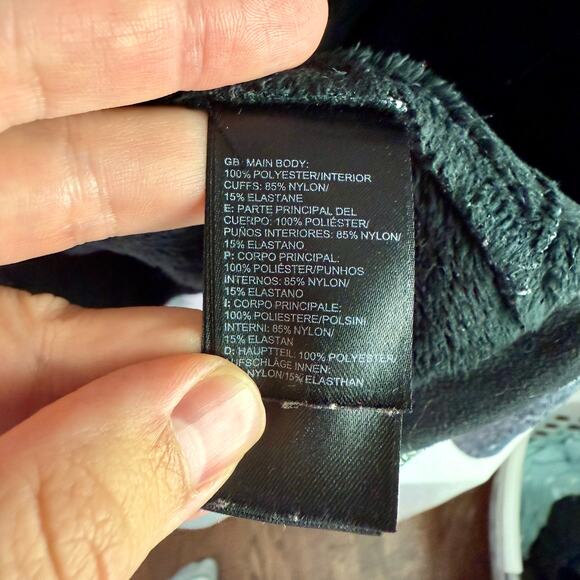 The North Face Women's Small Apex Heather Herringbone Black & White Jacket - Picture 4 of 15